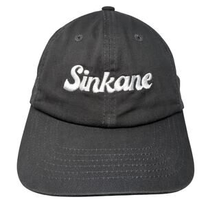 Sinkane Slideback Baseball Cap Gray OS Adjustable Embroidered Official League